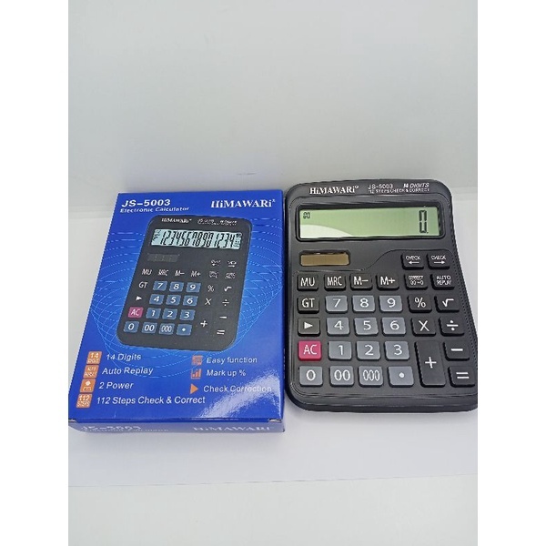 

Kalkulator Himawari 14 Digit JS 5003