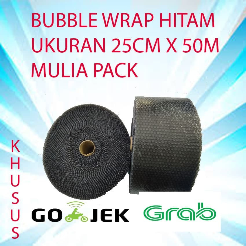 

Bubble Wrap Potongan 25cm x 50m