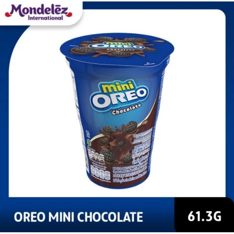 

Oreo Mini Biskuit Cup Krim Cokelat 61.3g