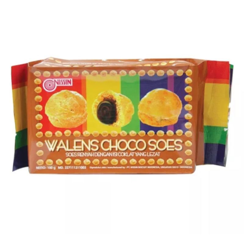 

Nissin Wallens Choco Soes 100gr