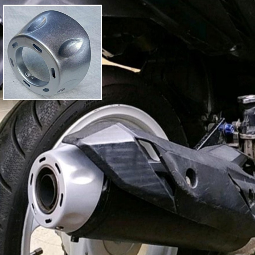 END MUFFLER END CUP MONCONG KNALPOT VARIO 125 150 BEAT SCOOPY MIO PCX PNP DR SOUND ZRC TZM
