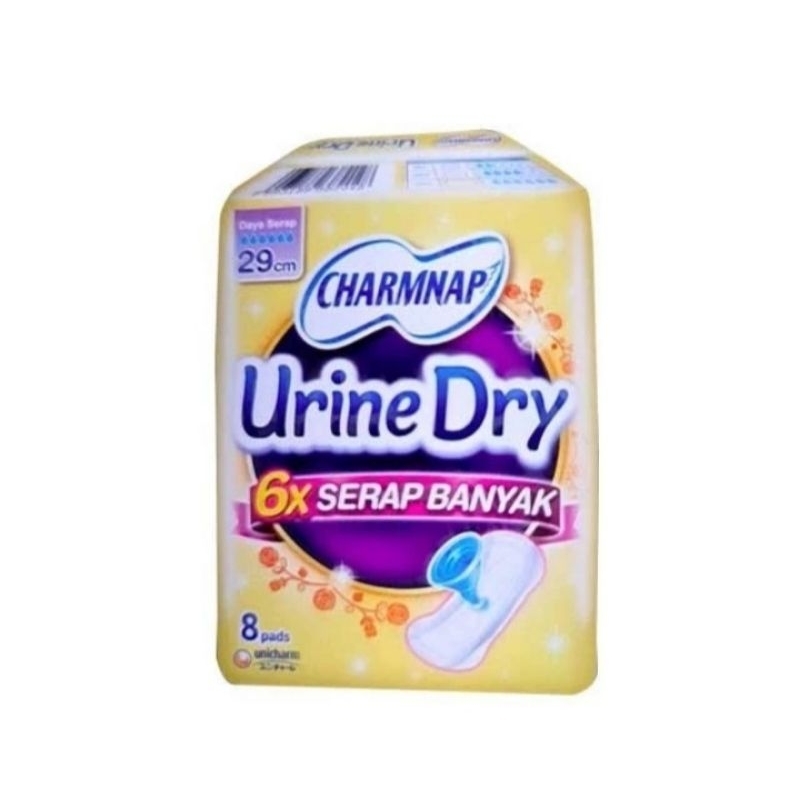 CHARMNAP URINE DRY 29CM 8'S