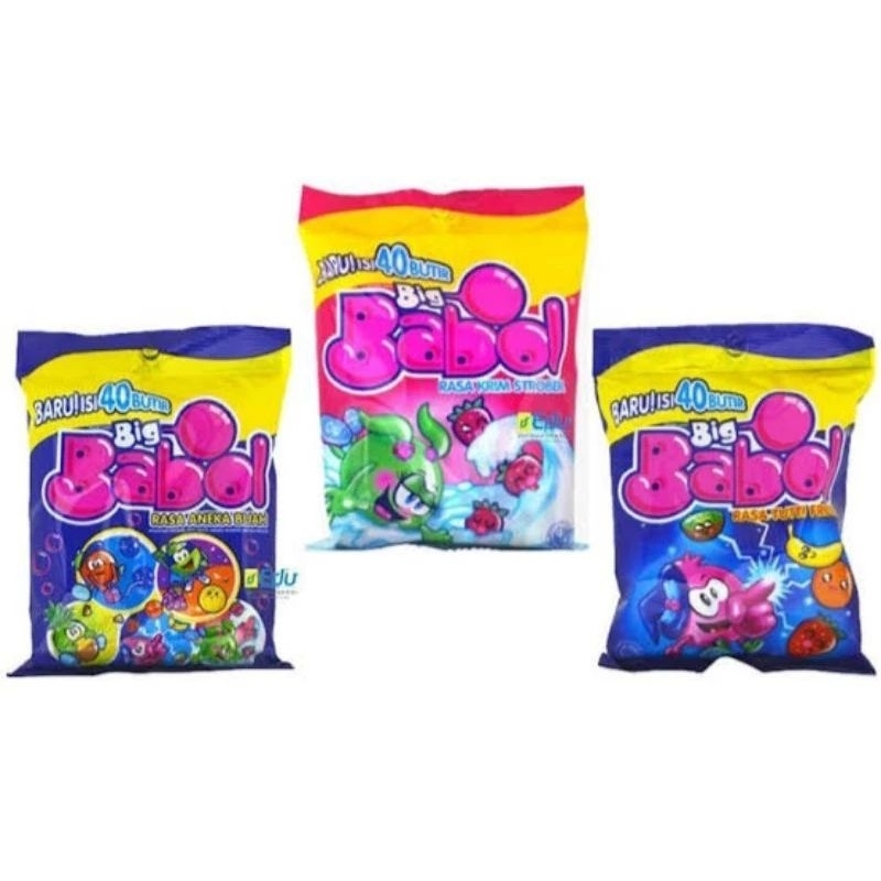 

permen bigbabol isi 40 butir