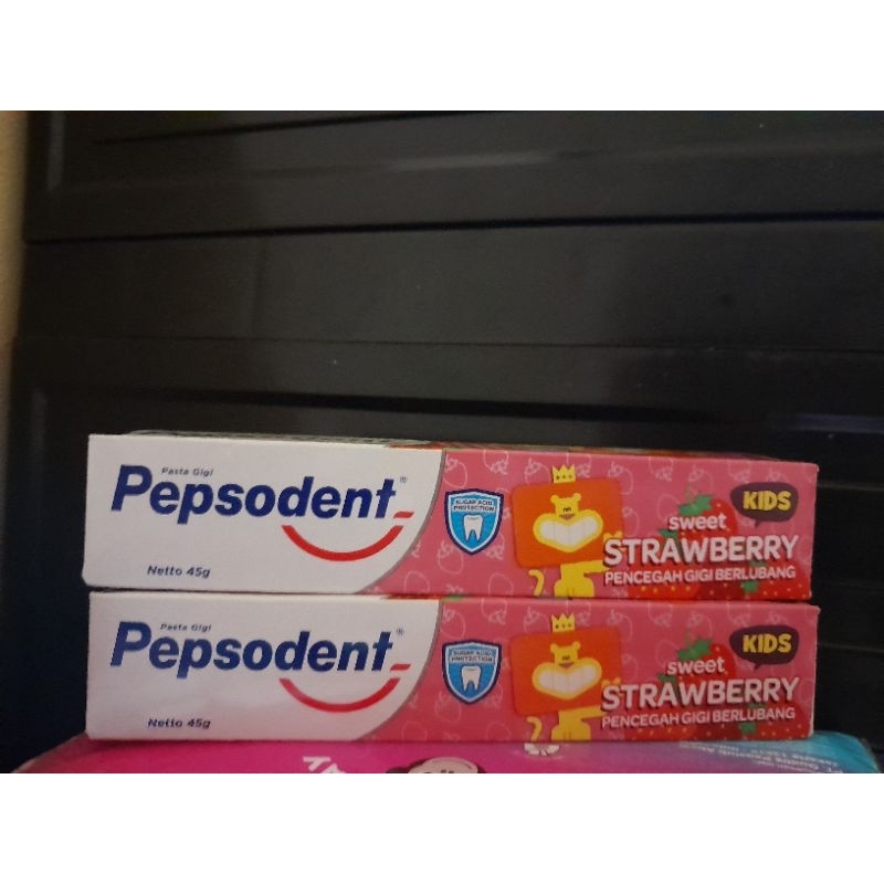 pepsodent anak pasta gigi anak strawberry