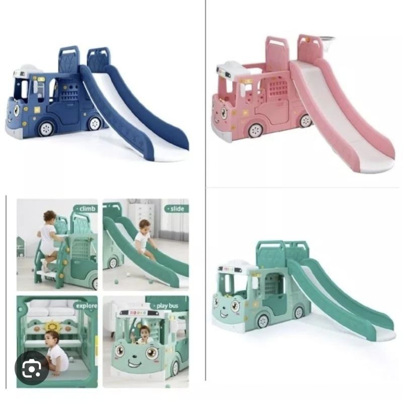 PEROSOTAN PLAYGROUND BUS TAYO carslide JM30248