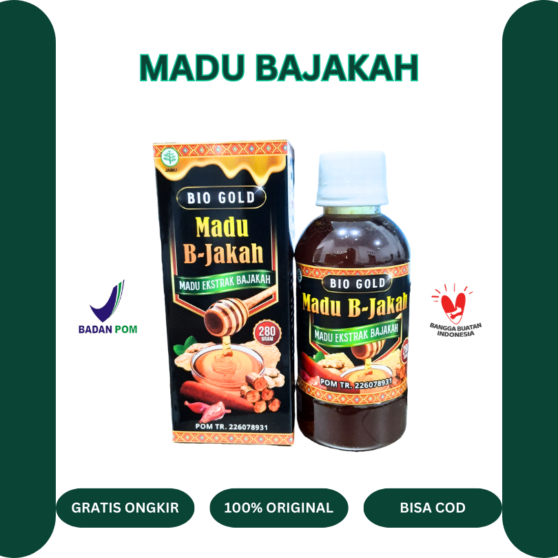 

Madu Bajakah Original B-Jakah Bio Gold Asli BPOM