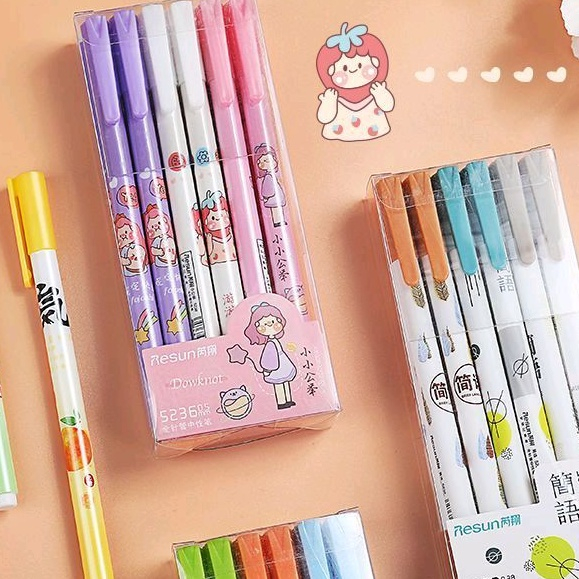 

Bolpen Ballpoint pen gel mekanik 0.5mm ballpoint lucu import pen import 0.5mm resun