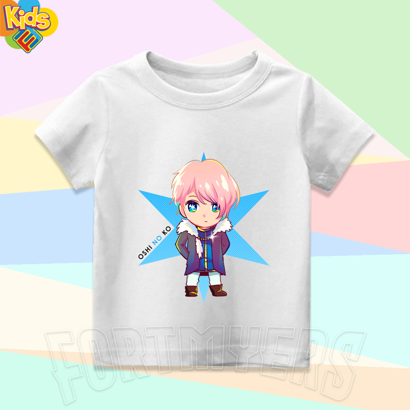 BAJU ANAK KAOS ANAK OSHI NO KO HOSHINO AQUAMARINE