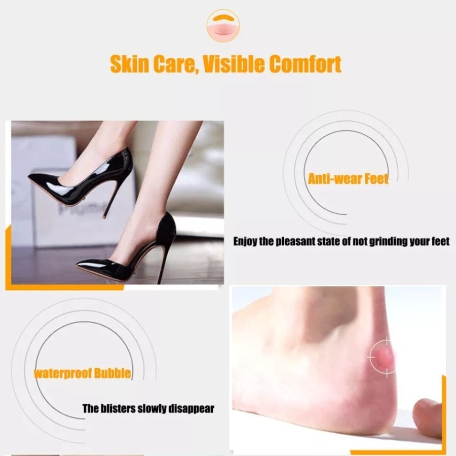 MH - PLESTER TUMIT ANTI LECET - PLESTER KAKI PELINDUNG TUMIT