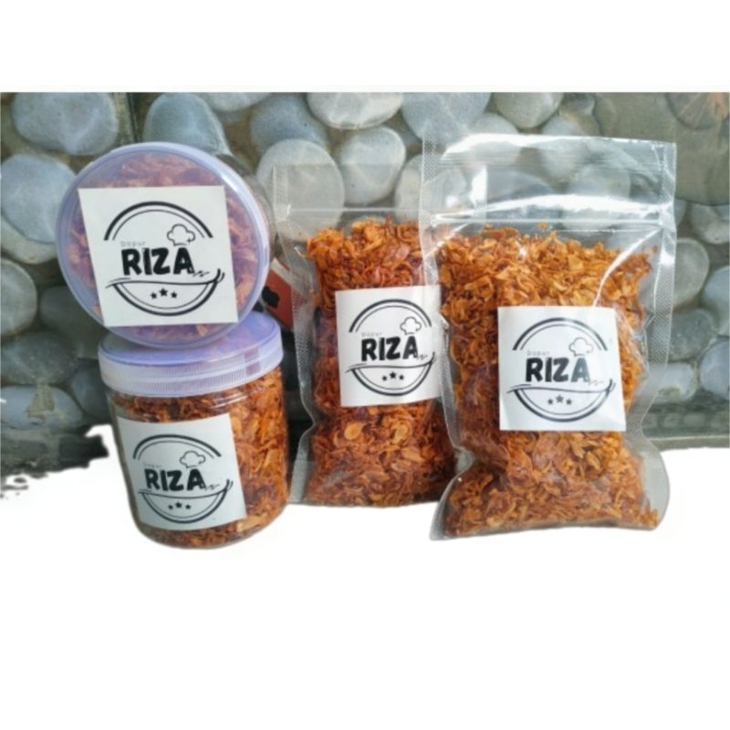 

BAWANG GORENG ORIGINAL DAPUR RIZA 150GRAM TANPA CAMPURAN TEPUNG