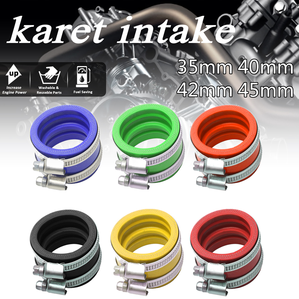 KARET TB THROTTLE BODY INTAKE MANIFOLD MANIPUL PE PWK 28 30 32 33 34 35 36 38 40 42- KARET MANIPOL I