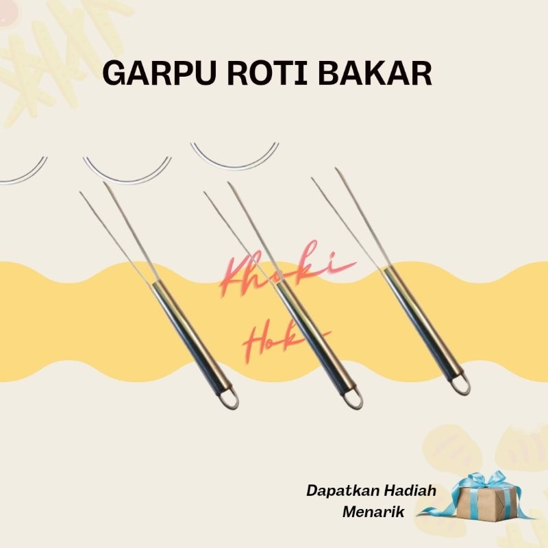 Garpu Roti Bakar Bbq / Garpu stainless