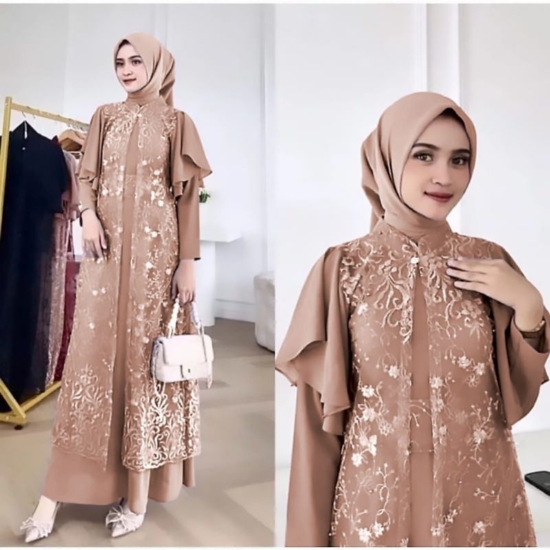 S02 - Set Georgina Gamis Dress Muslim