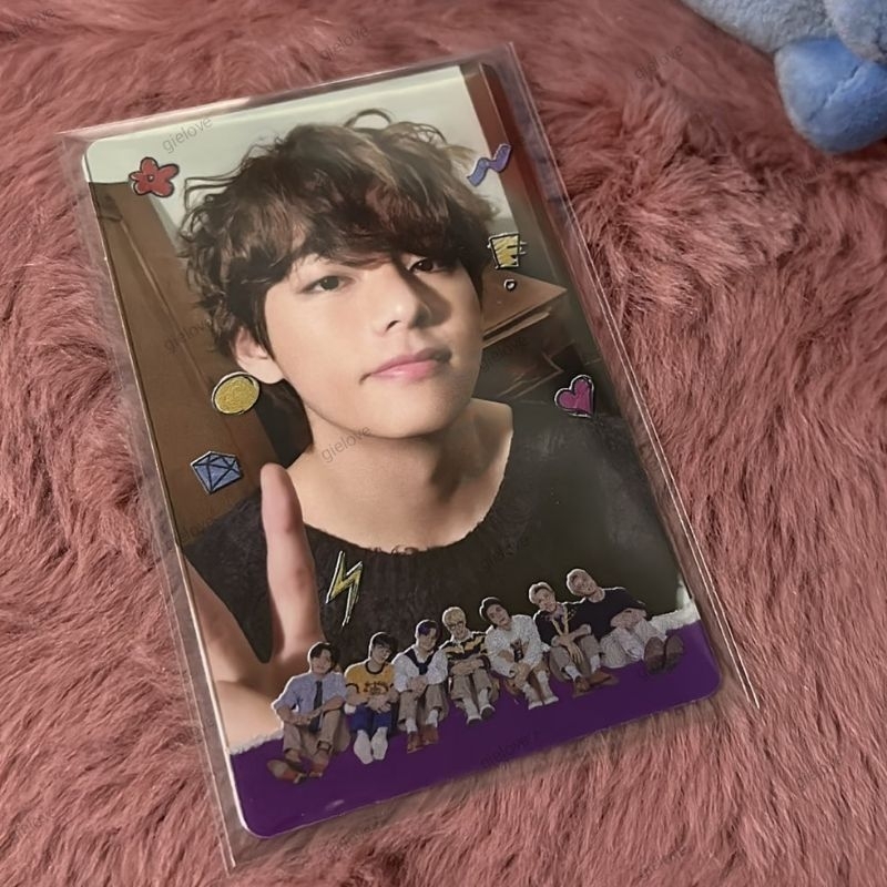 Taehyung BTS Deco Kit RPC V Photocard