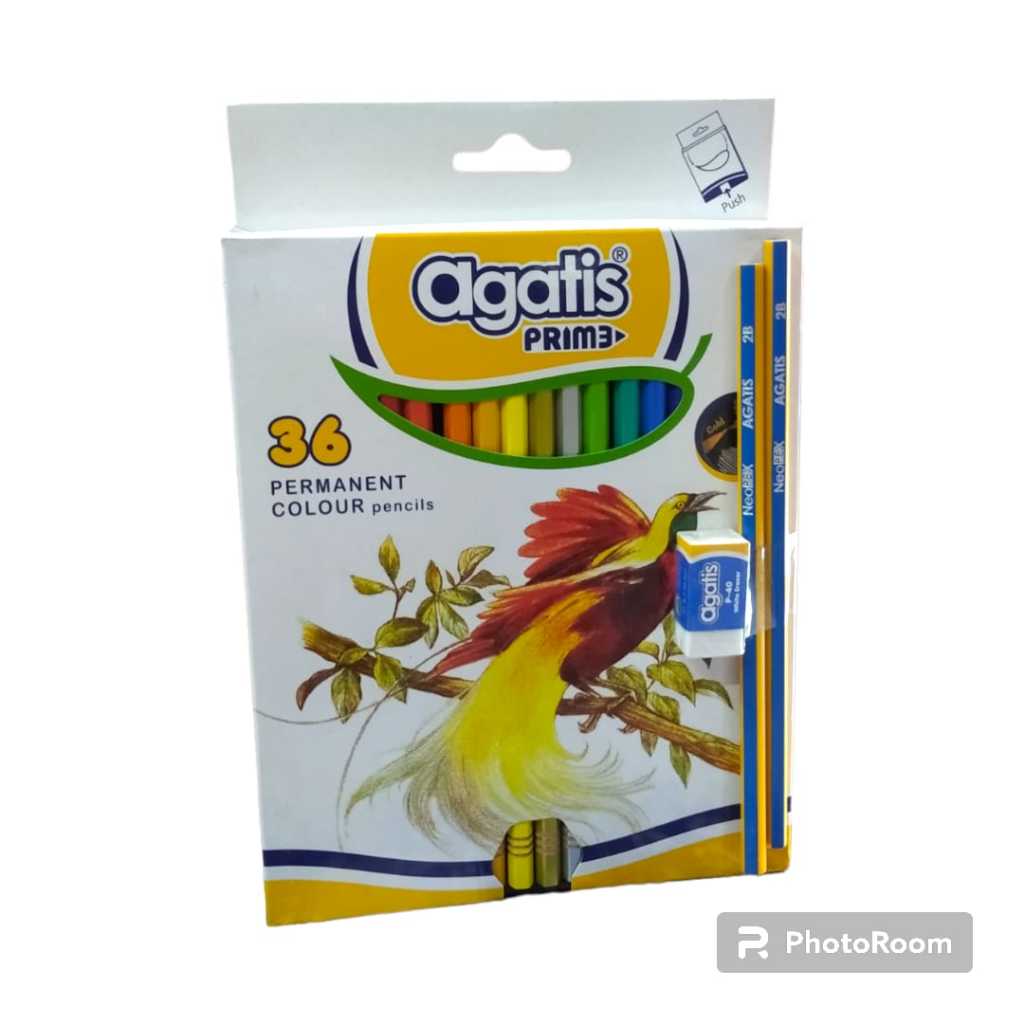 

PENSIL WARNA AGATIS 36 WARNA