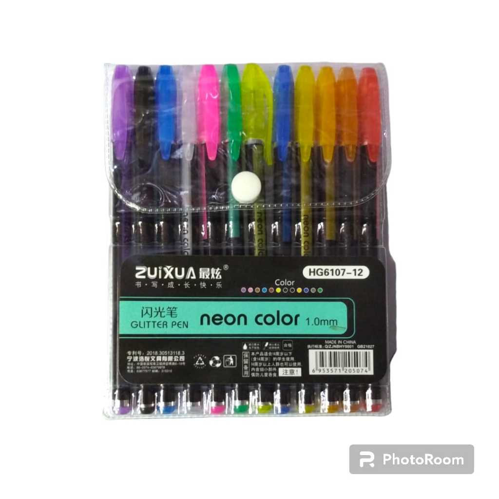 

BULPOIN GLITTER ZUIXUA 12 WARNA