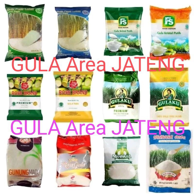 

Gula Pasir merek GULAKU 1 kg