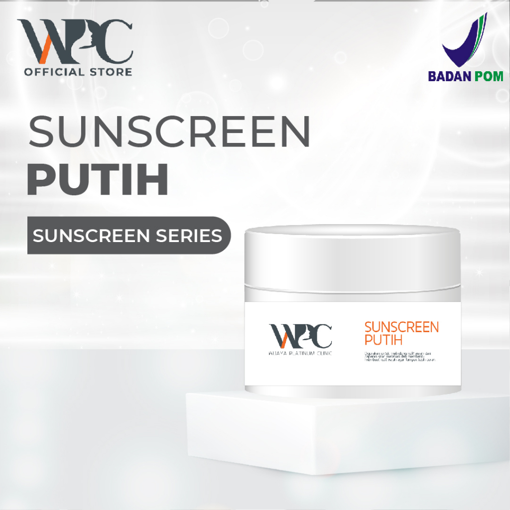 SScntx- Wijaya Platinum Sunscreen Putih