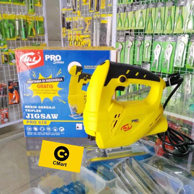 MESIN GERGAJI TRIPLEK H&L HNL HL PRO618 PRO SERIES JIGSAW LISTRIK CMart
