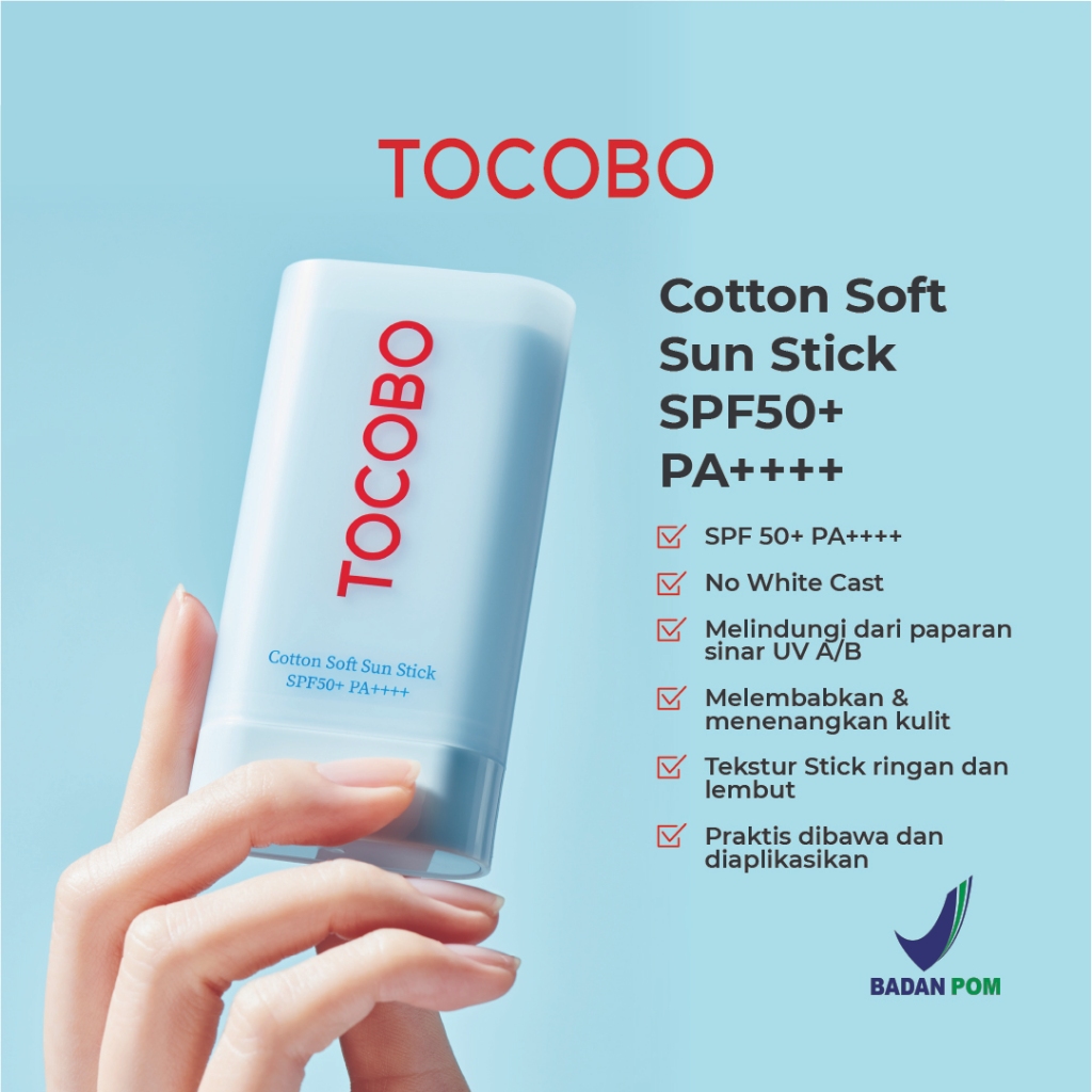 TOCOBO Cotton Soft Sun Stick SPF50+ Pa++++