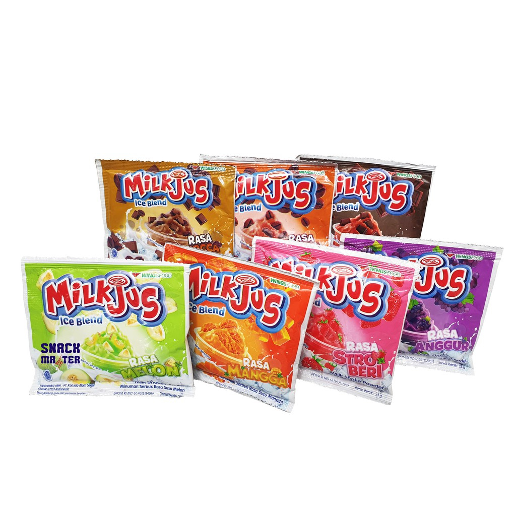 

44 PCS MILKJUS ICE BLEND MINUMAN SERBUK UKURAN 25GRAM - IOCISHOP888