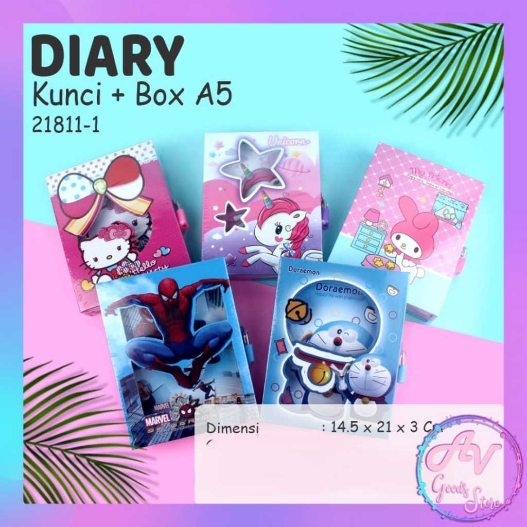 

diary / diary box / diary gembok / diary fancy / diary box + kunci gembok BESAR