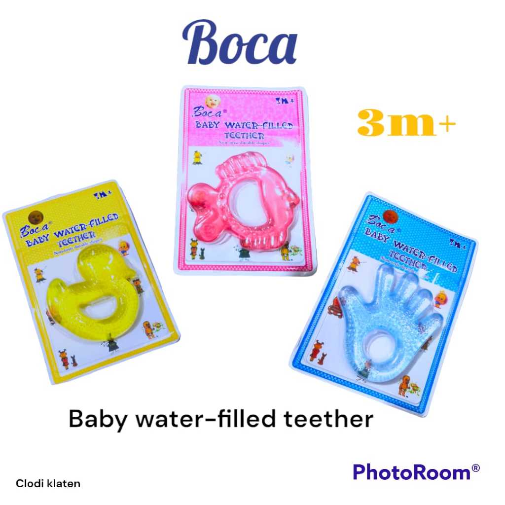 BOCA Baby Water-Filled Teether / Mainan Gigitan Bayi Teether Air