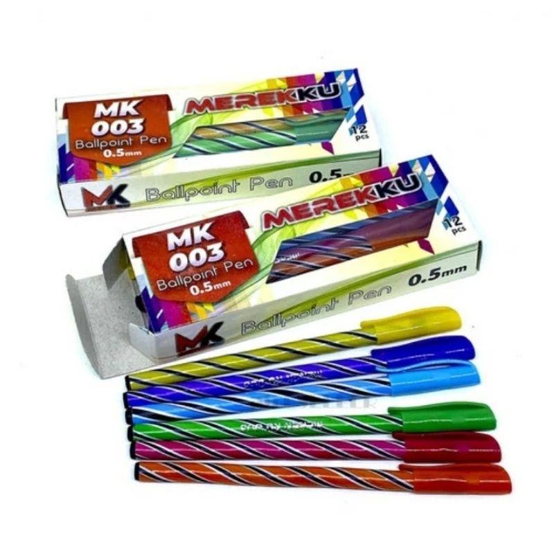 

pulpen murah / pulpen lilin isi 12 pcs