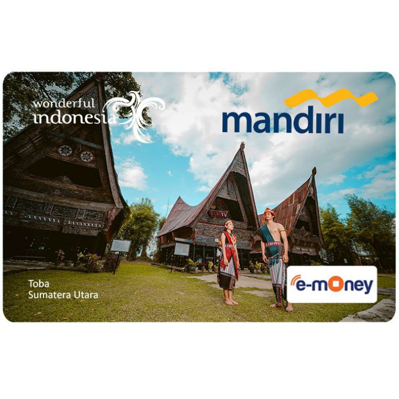 Mandiri e-Money DANAU TOBA SUMUT /Part of Mandiri eMoney Series WONDERFUL INDONESIA/