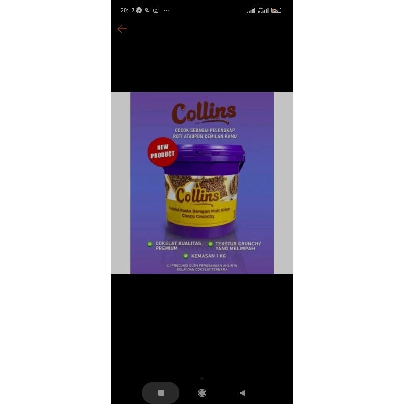 

collin choco cruncy