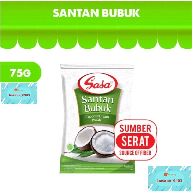 

SASA Santan Bubuk 75 Gr