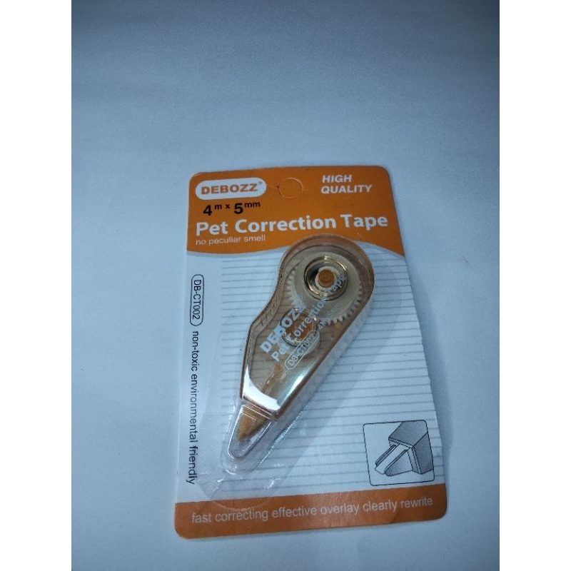 

tipex tipek kertas mini kecil pink oren hijau biru debozz 4m x 5mm