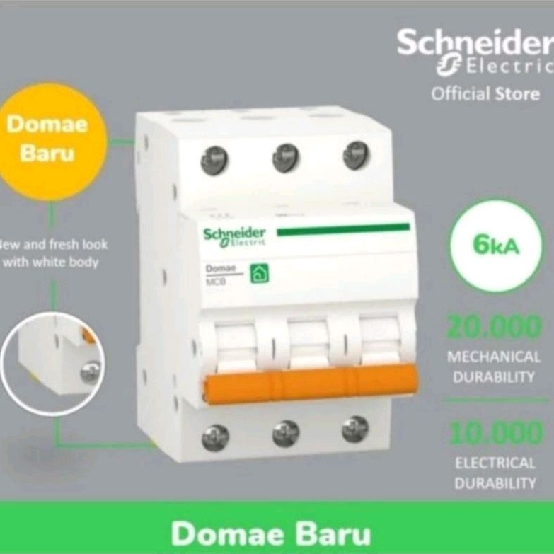 MCB Schneider 3 Phase SPLN LMK