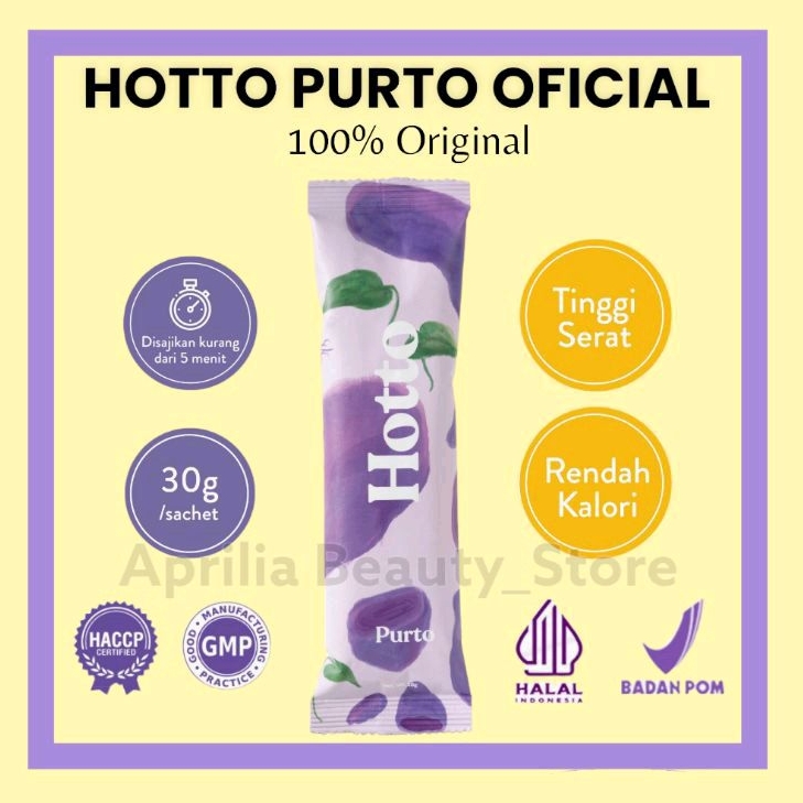 

HOTTO PURTO & HOTTO MAME EDAMAME MULTIGRAIN WITH PURPLE POTATO SACHET ORIGINAL