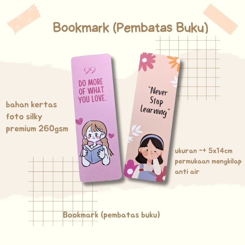 

BOOKMARK (PEMBATAS BUKU)
