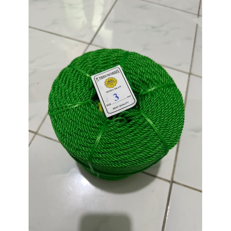 Tali tambang 3mm 180meter / tambang pengikat barang / tali layangan / tambang bak mobil