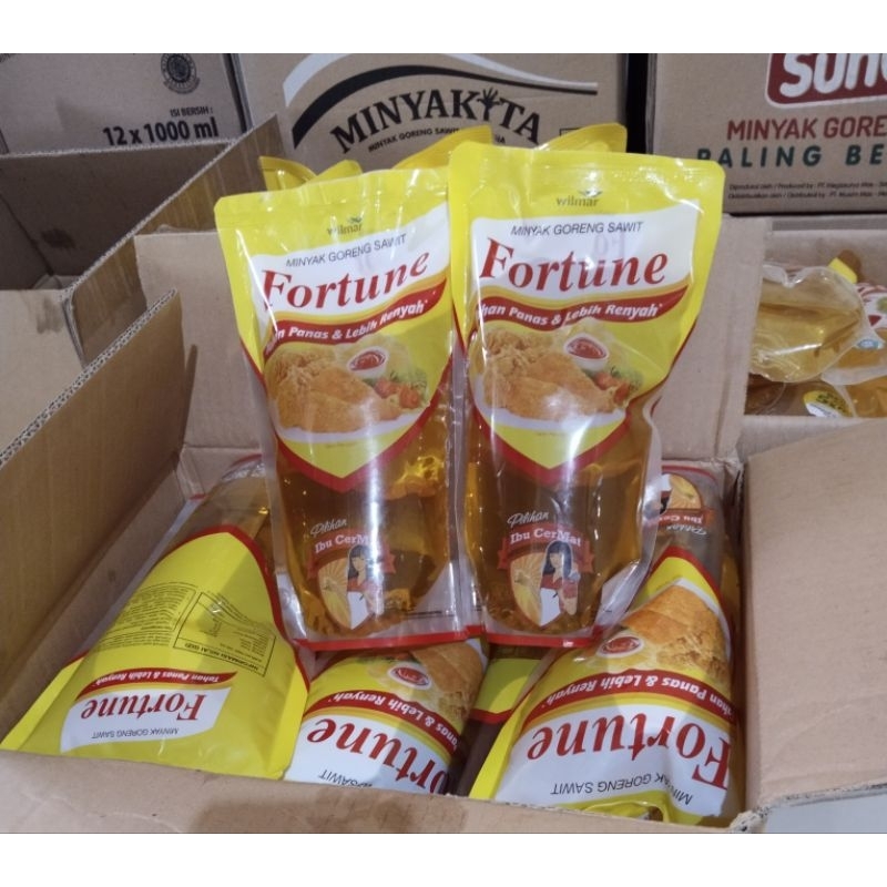 

MINYAK GORENG FORTUNE 1 LITER