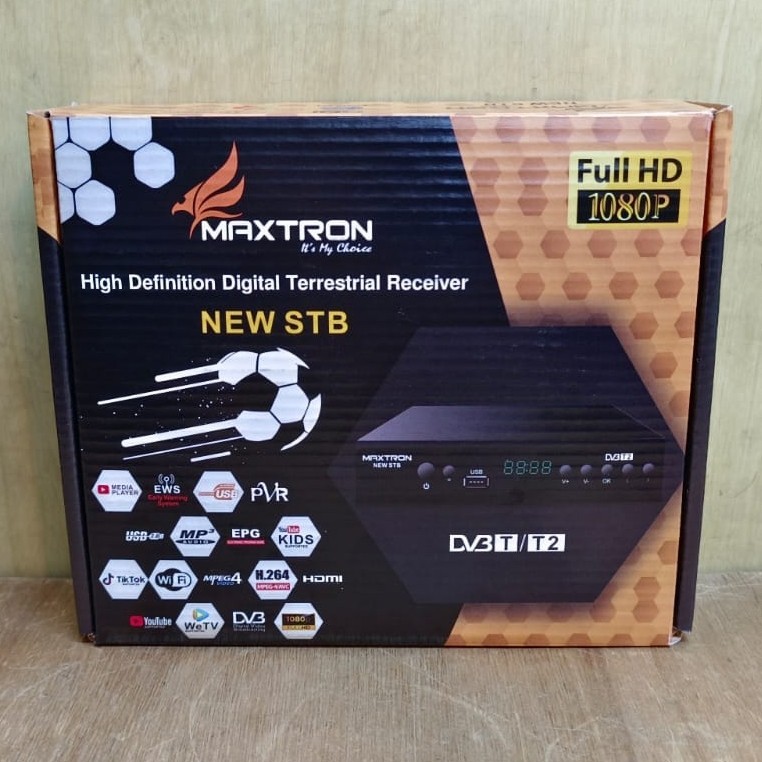 SET TOP BOX T2 TV DIGITAL STB SUPER HD 168 GOL DVB EWS GARDINER LGSAT - STB SAJA