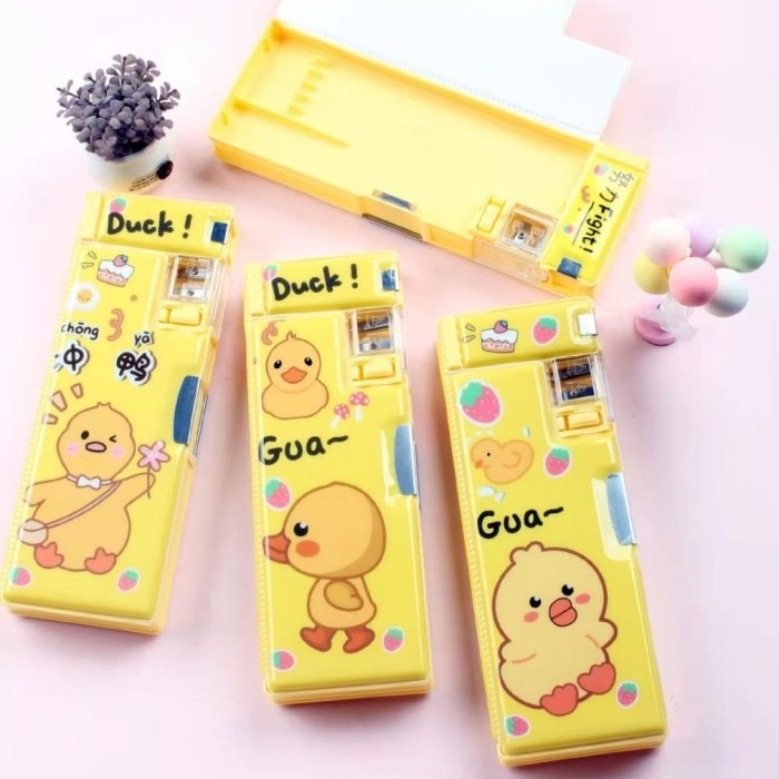 

KOTAK PENSIL PENCIL CASE LUCU BEBEK LITTLE DUCK