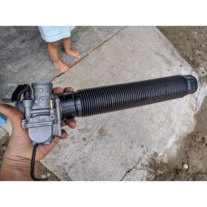 Selang filter karbu + klem pnp pe 24 pe 26 pe 28 pwk pwl dll