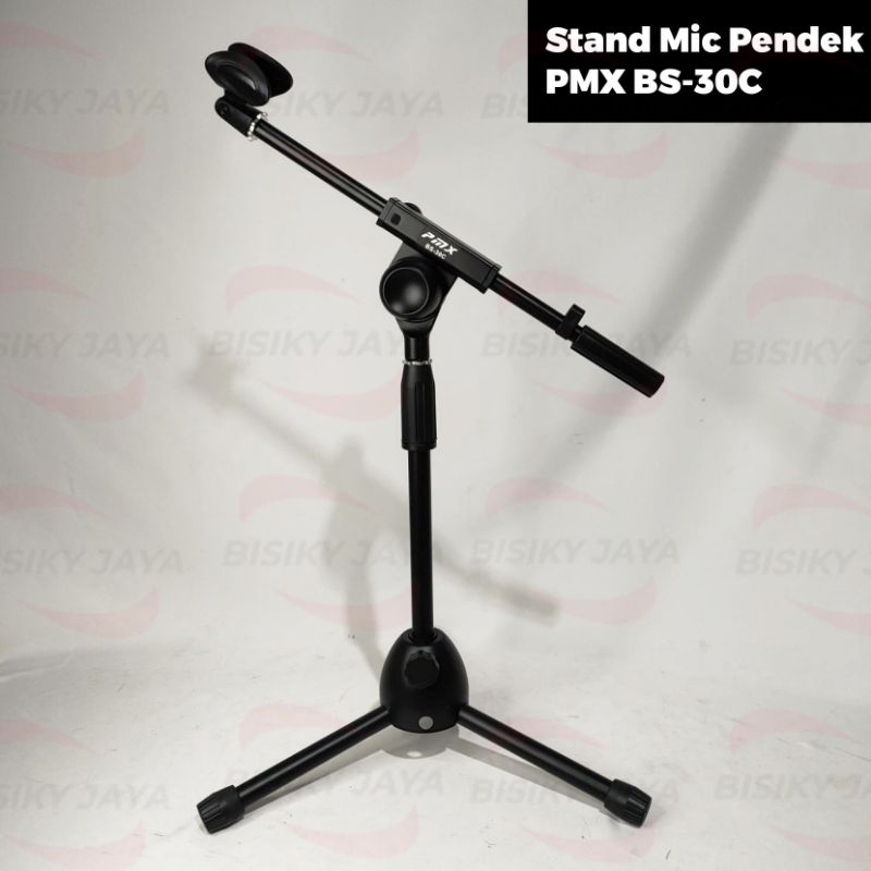 Stand Mic Pendek Full Besi PMX BS-30C