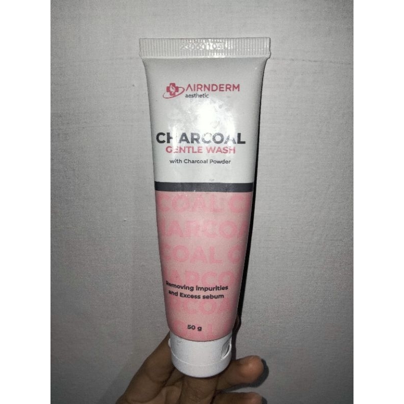 PRELOVED CHARCOAL GENTLE WASH AIRINDERM AIRIN BEAUTY SKINCARE