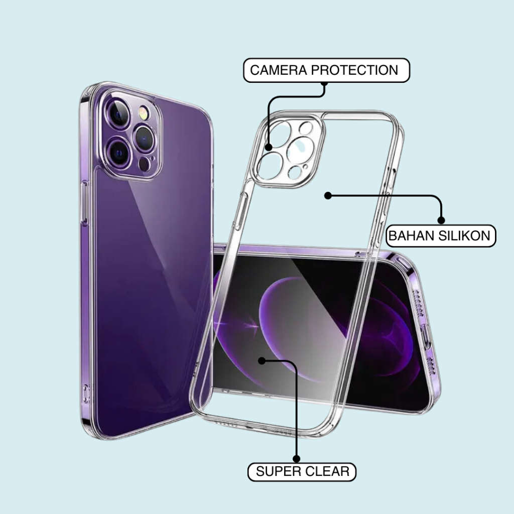 CLEAR CASE SILIKON INFINIX HOT 30 30I 30 PLAY NOTE 11 11 PRO 12 SMART 6 PLUS ZERO 5G BENING SOFTCASE TRANSPARAN ANTI JAMUR