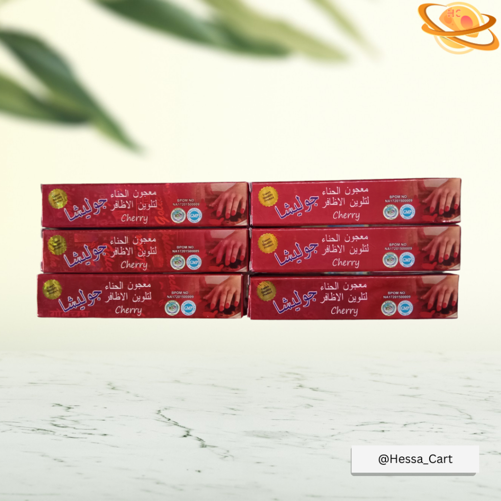 GOLECHA HENNA KUKU  NAIL TUBE HENA PASTE HAND FOOT COLOUR NAIL Pacar Kuku Halal Cat Kuku paste untuk