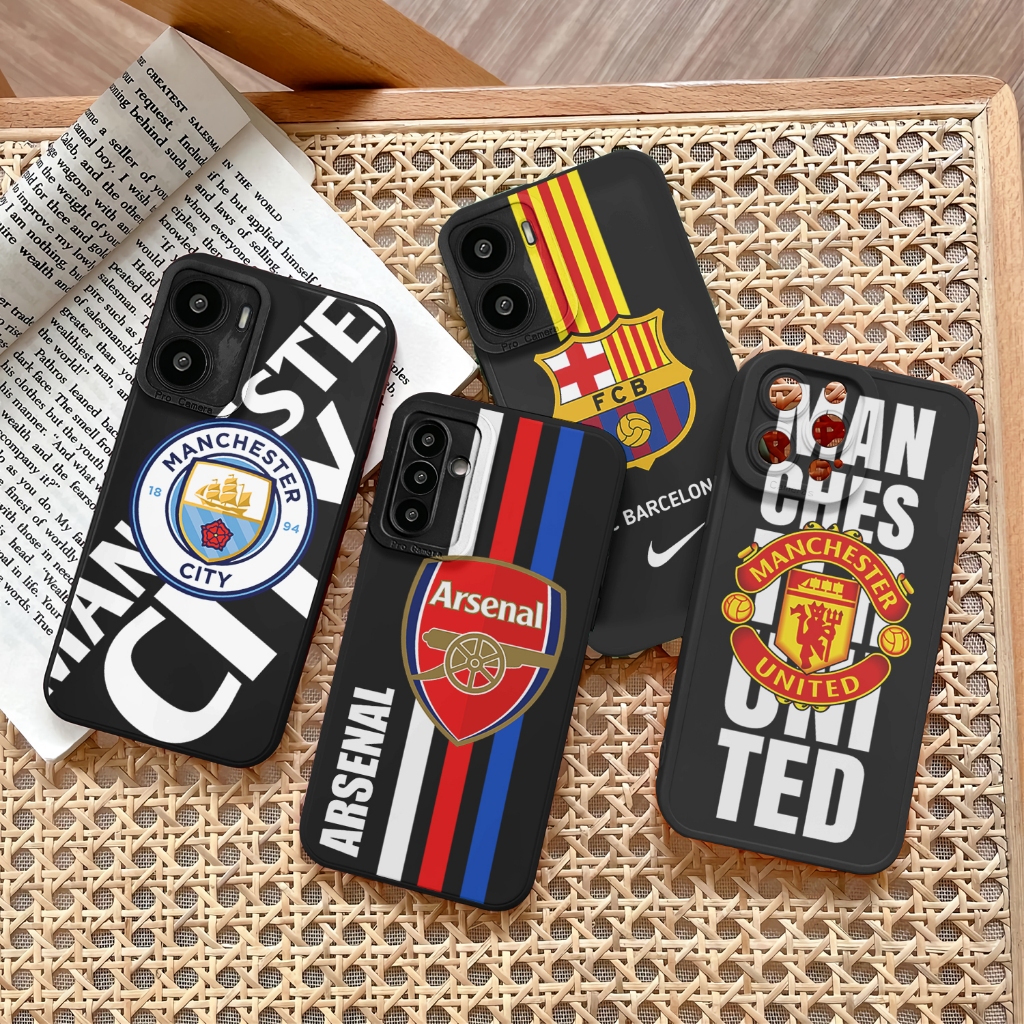 Casing Soft Case OPPO A12 A15s A16 A17k A11k A57 A58 A76 A96 A77s A3s A5s A7 A33 A54 Motif Club Bola