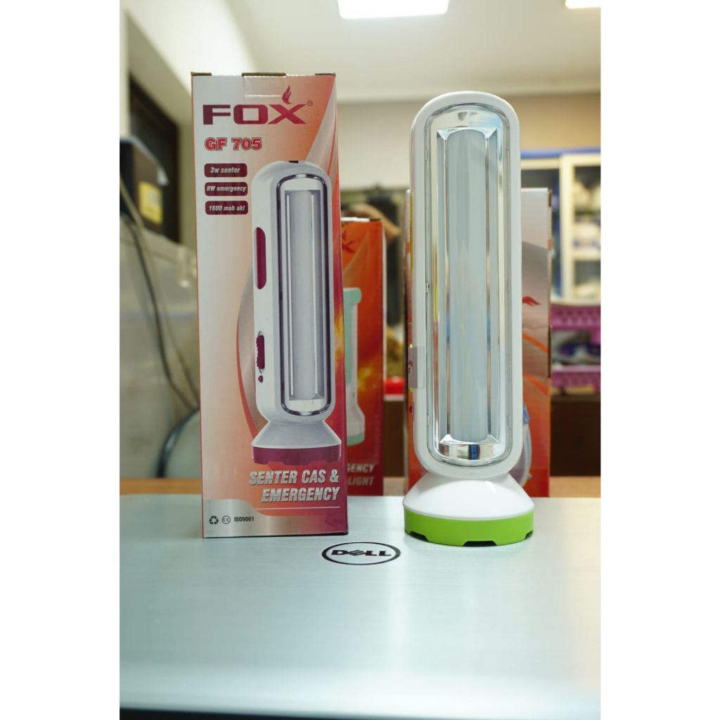 LAMPU SENTER EMERGENCY BESAR FOX GF 705