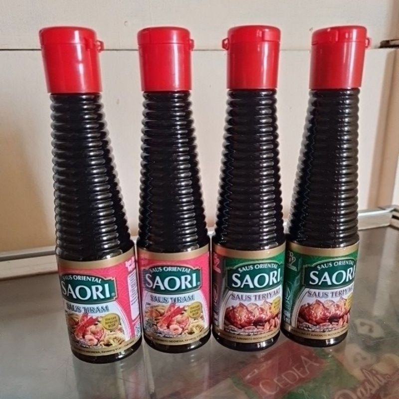 

Saori Saus Tiram, Saus Teriyaki, Lada Hitam 135ml