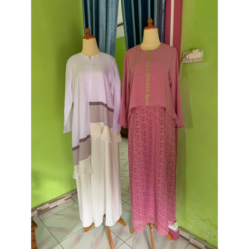sale preloved gamis dress premium wearing klamby dan espire