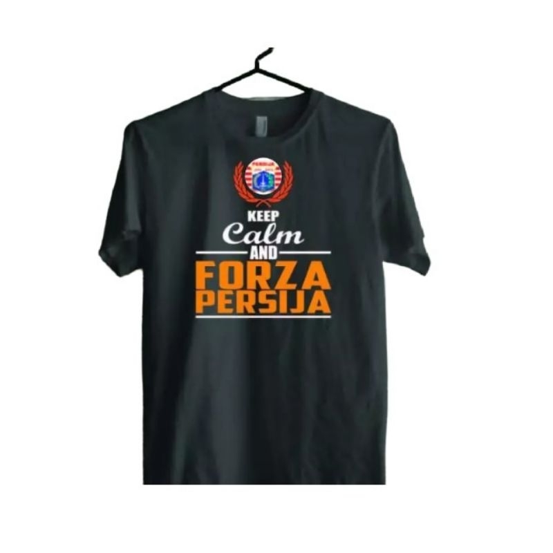 KAOS DISTRO SUPORTER PERSIJA JAKARTA Kaos Oblong Forza Persija Club
