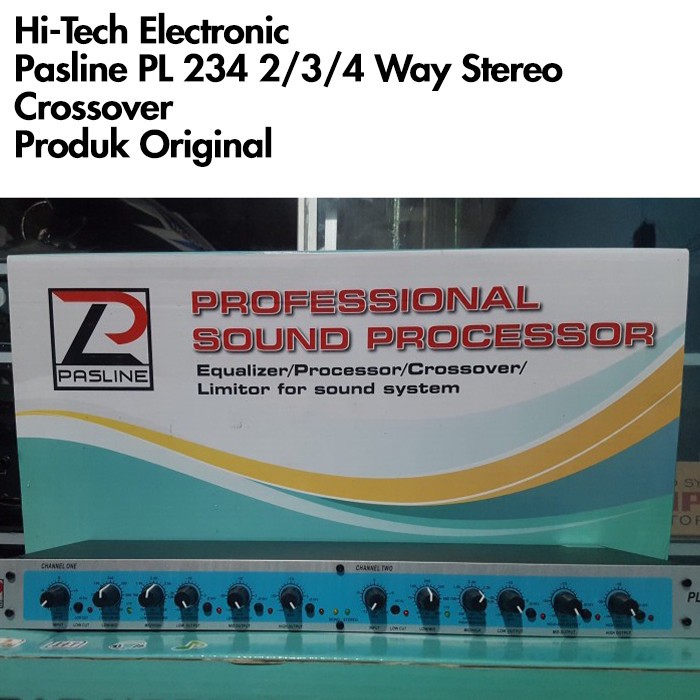 Crossover Pasline PL-234 PL 234 PL234 Crossover 2/3/4 Way Original